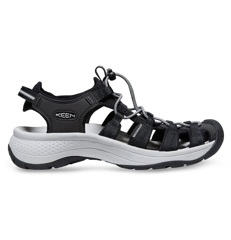 Дамски сандали - 1023594 -  Текстил - Черен Keen