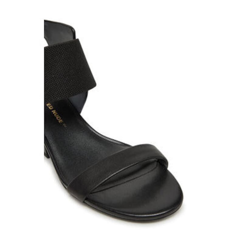 Дамски сандали - 1072756016 -  Естествена кожа - Черен United Nude