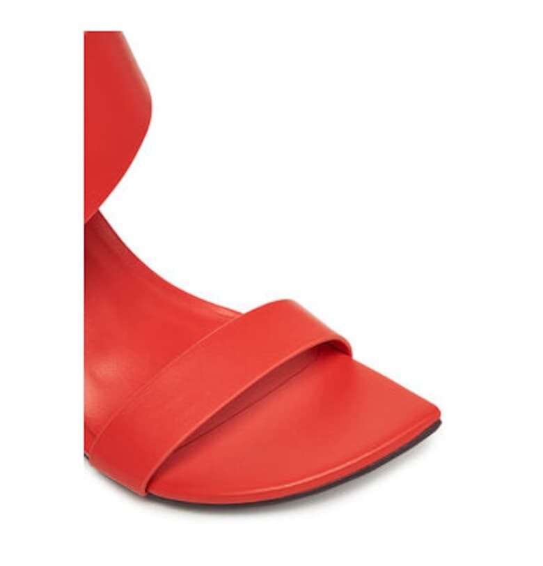 Дамски сандали - 1092887216 -  Естествена кожа - Оранжев United Nude