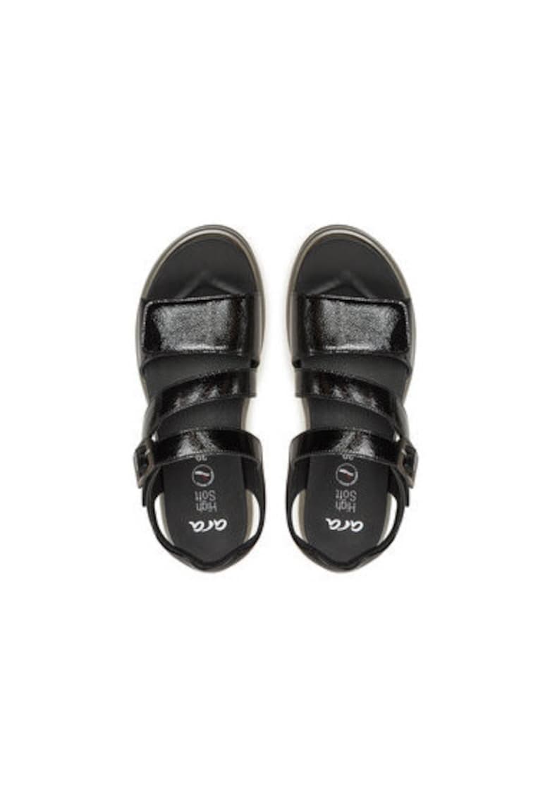 Дамски сандали - 12-21006-01 - Естествена кожа - Черен Ara