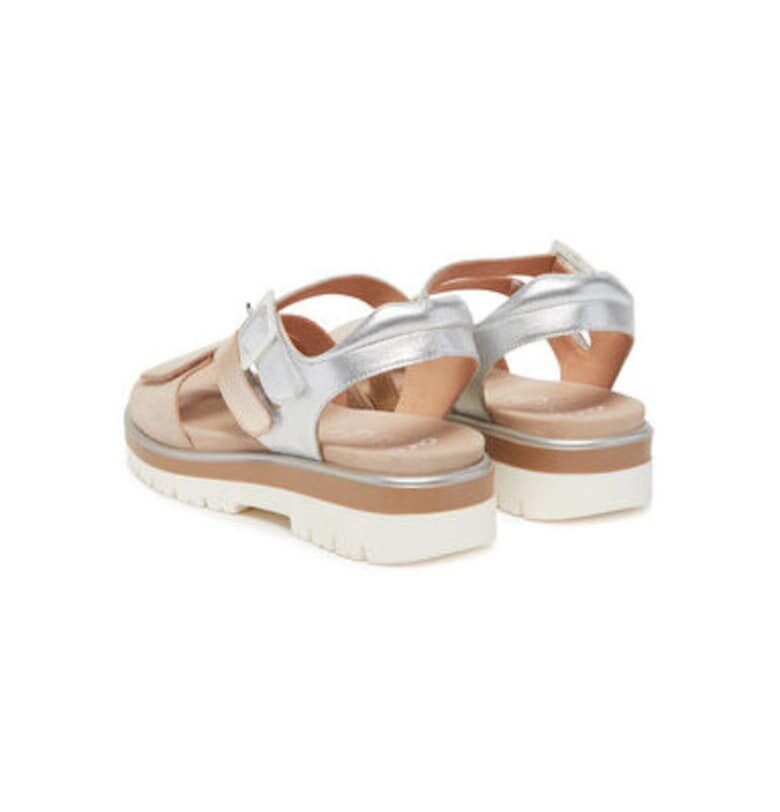 Дамски сандали - 12-21006-05 -  Естествена кожа - Бежов Ara