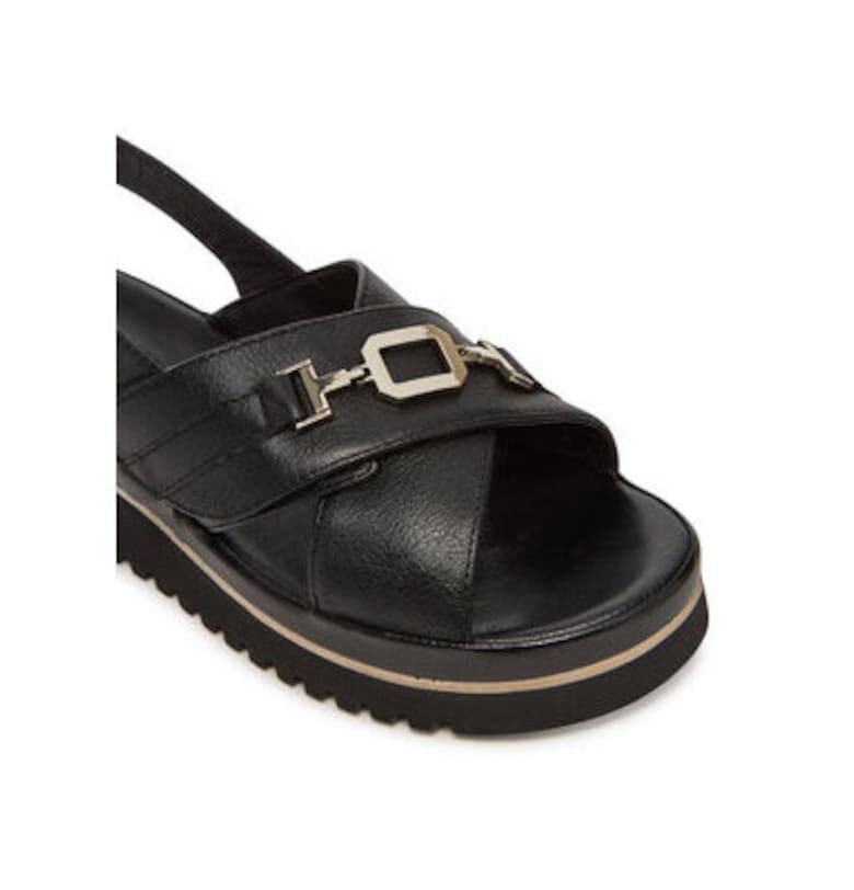 Дамски сандали - 12-50504-01 -  Естествена кожа - Черен Ara