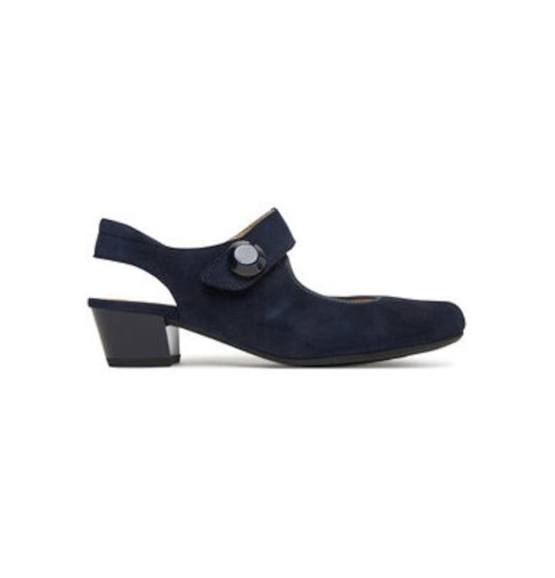 Дамски сандали - 12-63613-12 -  Естествена кожа - Тъмносин Ara