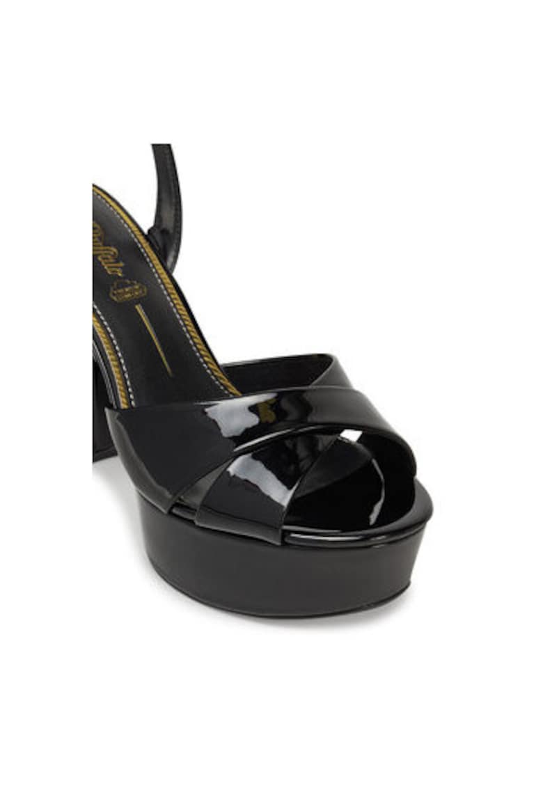 Дамски сандали - 1291606 - Бъфало - Екокожа - Черен Buffalo