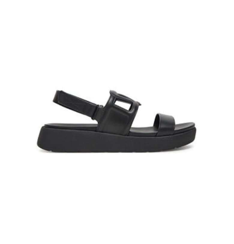 Дамски сандали - 13965198 -  Естествена кожа - Черен Aldo