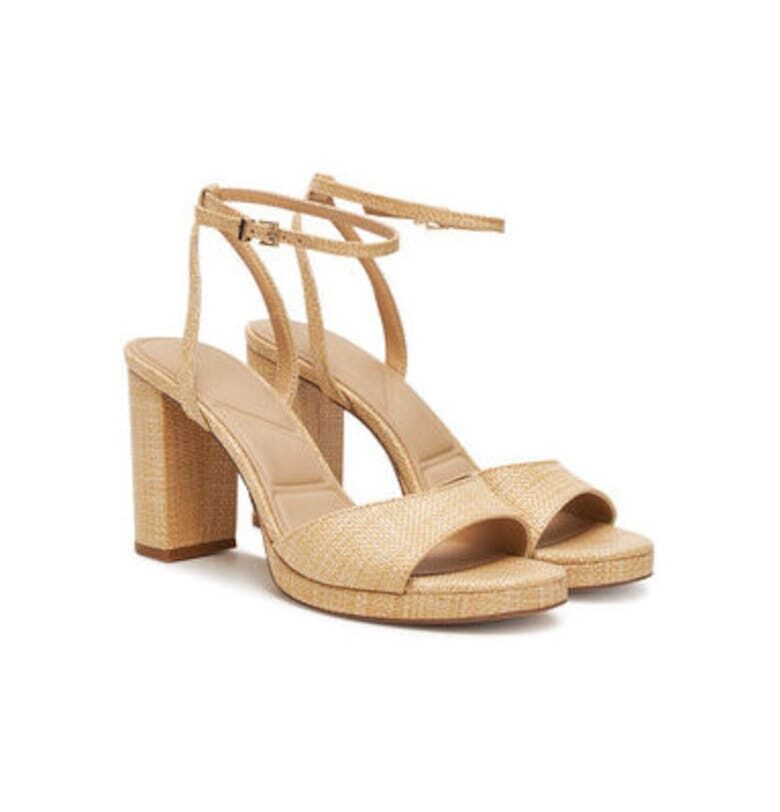 Дамски сандали - 13966703 -  Текстил - Бежов Aldo