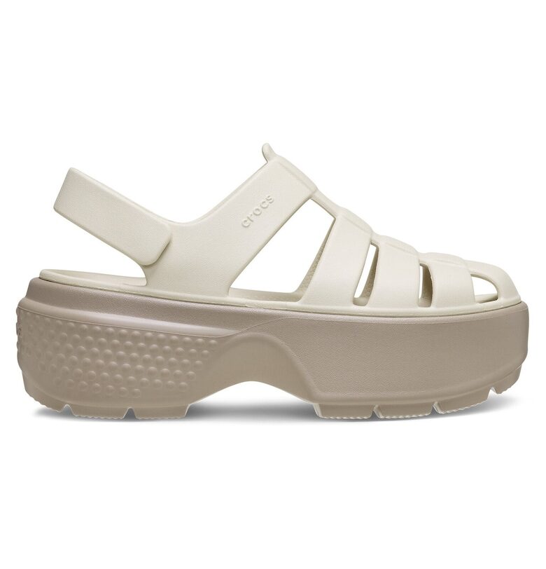 Дамски сандали - 209938 -  Синтетика - Сив Crocs