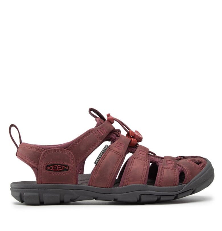 Дамски сандали  300432273 - Естествена кожа/Набук - Бордо Keen