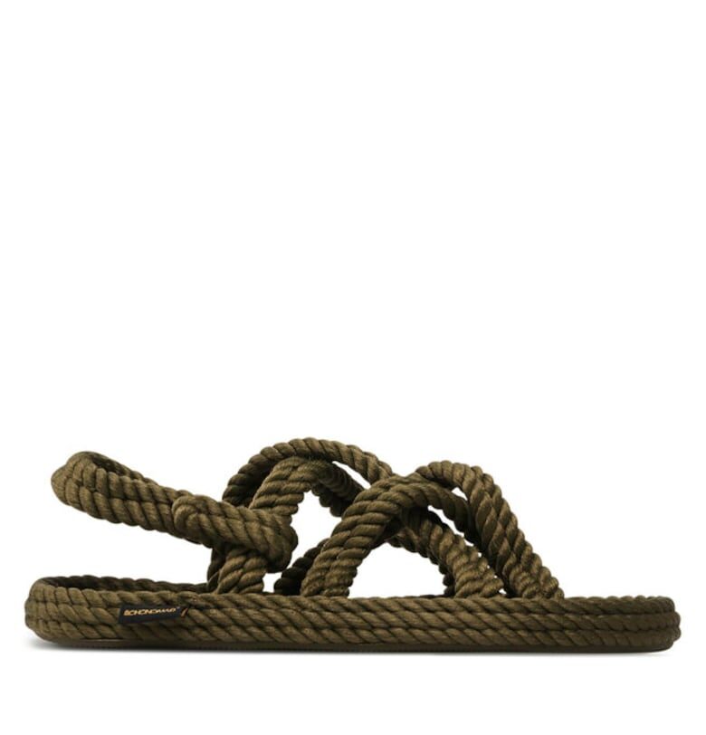 Дамски сандали -  30051074240 - Екокожа - Зелени Bohonomad