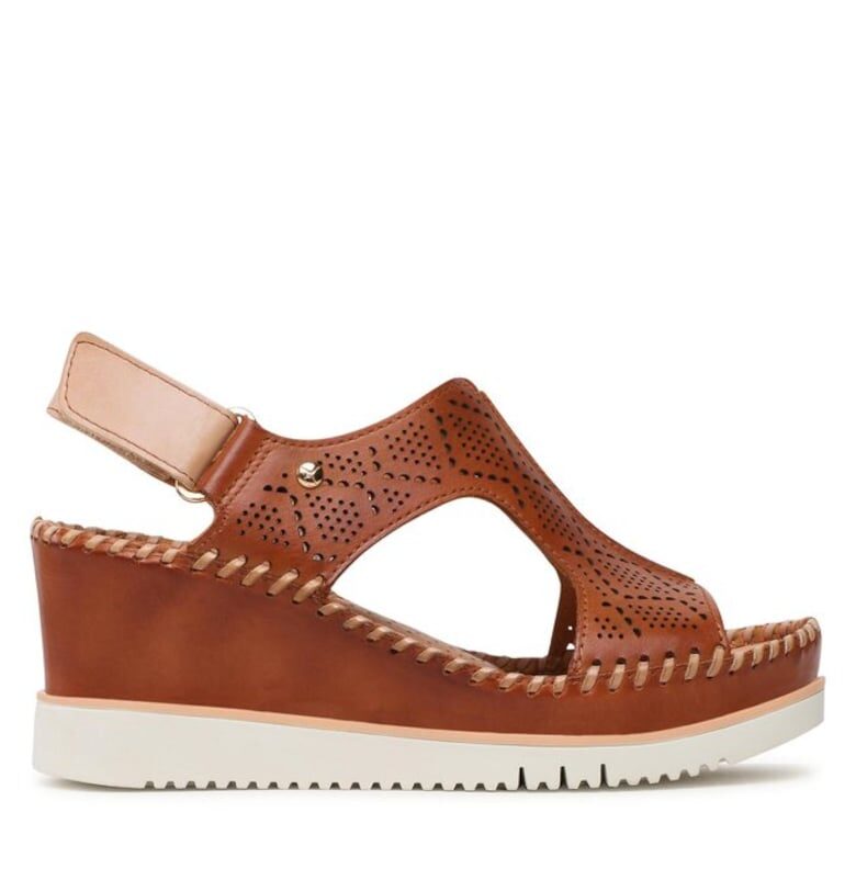 Дамски сандали  301913566 - Естествена кожа - Кафяв - Кафяв Pikolinos