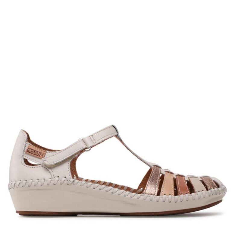 Дамски сандали  301916789 - Естествена кожа - Екрю Pikolinos