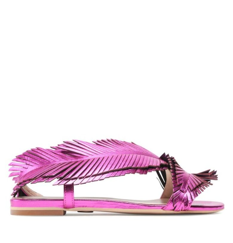 Дамски сандали  302164189 - Естествена кожа - Розов Baldowski