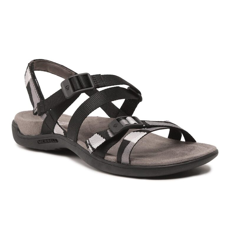 Дамски сандали -  302602582 - Текстил - Черни - Черен MERRELL