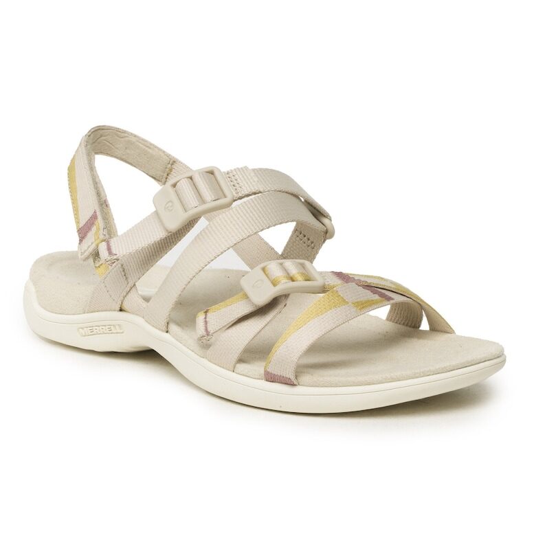 Дамски сандали -  302602711 - Текстил - Бежови - Бежов MERRELL