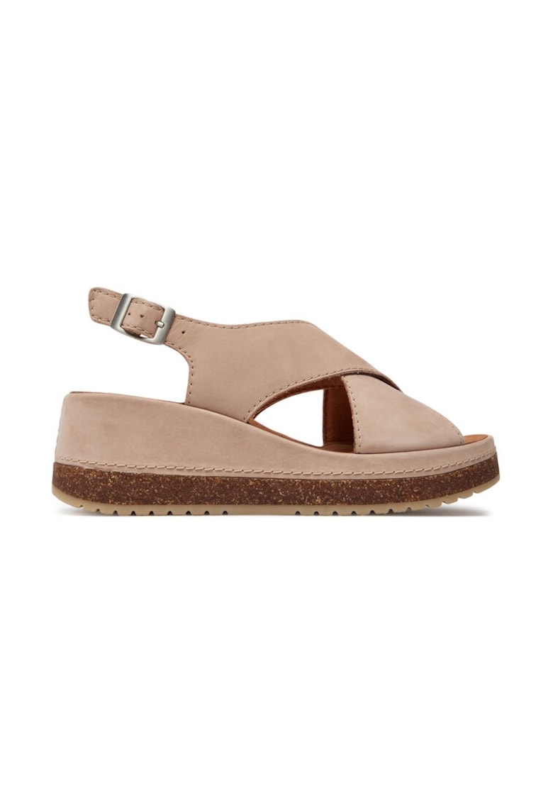 Дамски сандали - 303500 - Набук кожа - Розови - Clarks