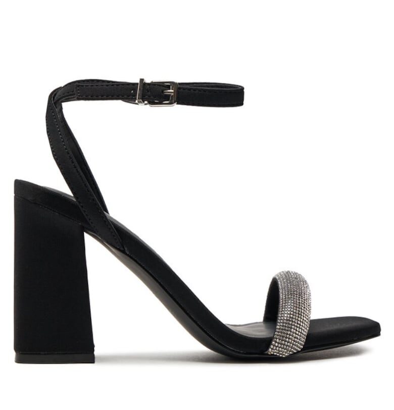 Дамски сандали  303569235 - Текстил - Черни ONLY Shoes