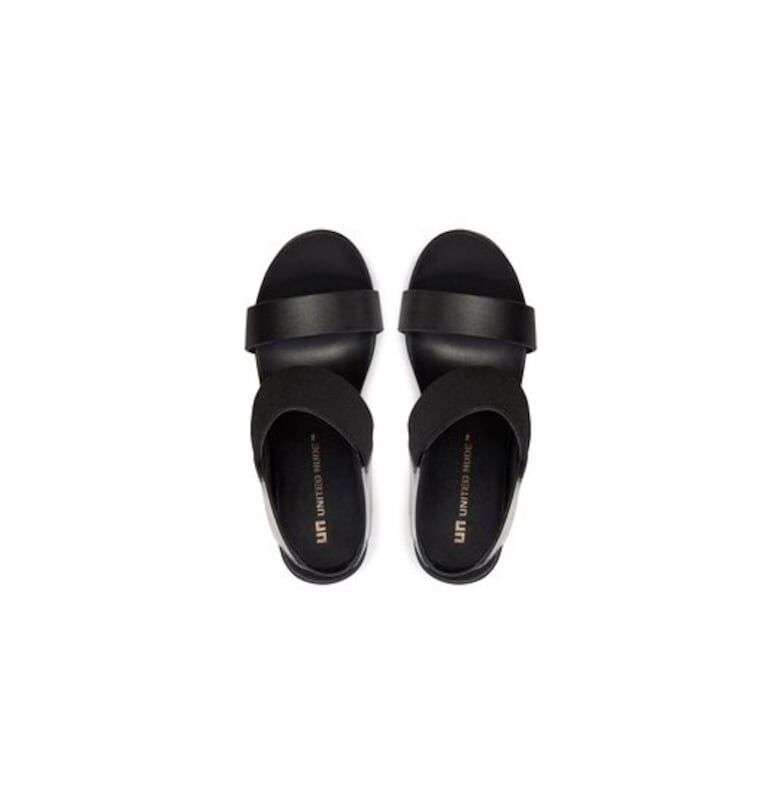 Дамски сандали  303651381 - Естествена кожа - Черен United Nude