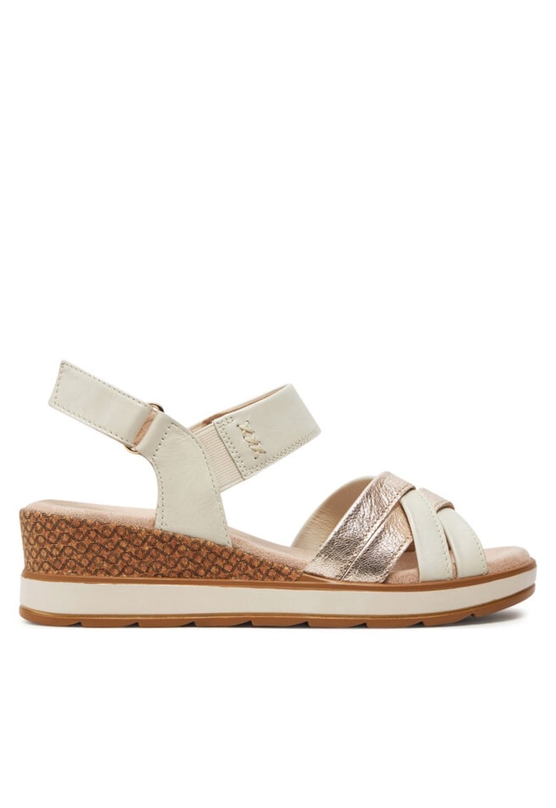 Дамски сандали 303666385 - Естествена кожа - Екрю Caprice