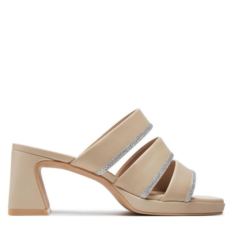 Дамски сандали  303669553 - Естествена кожа - Екрю Caprice