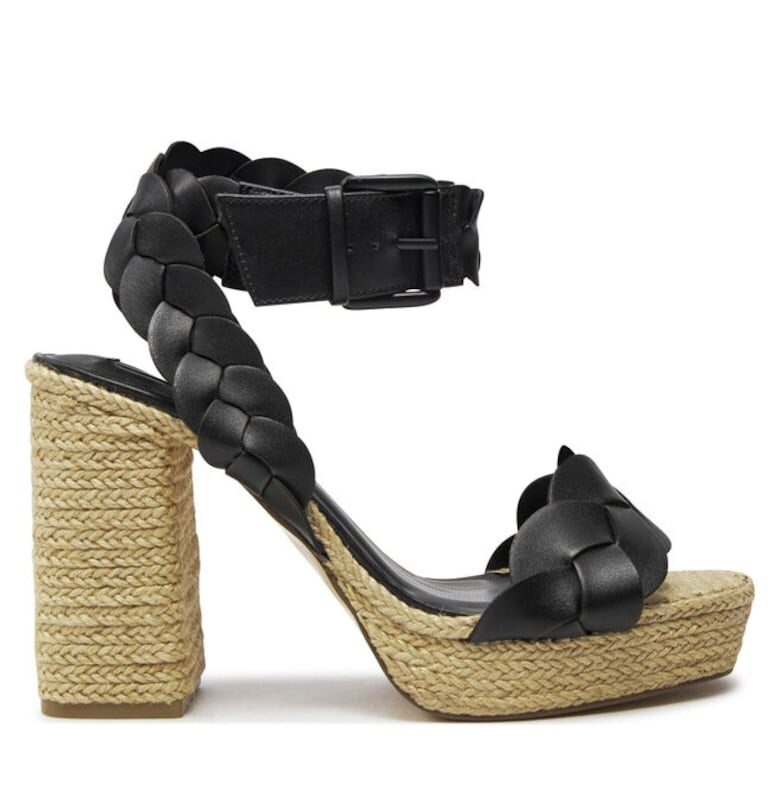 Дамски сандали  303737689 - Екокожа - Черни Pepe Jeans