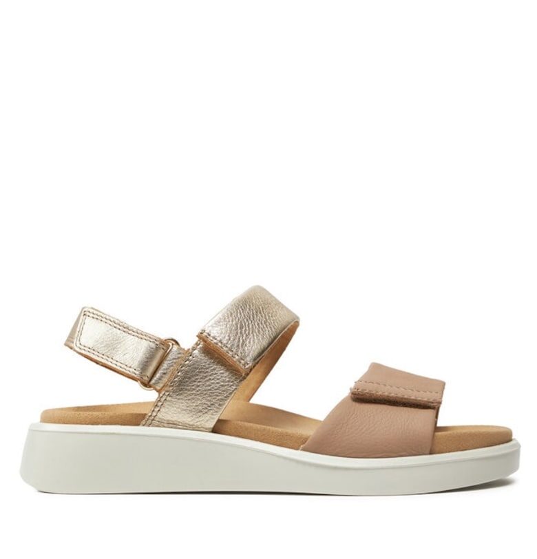 Дамски сандали -  30378458438 - Естествена кожа - Бежов Ara