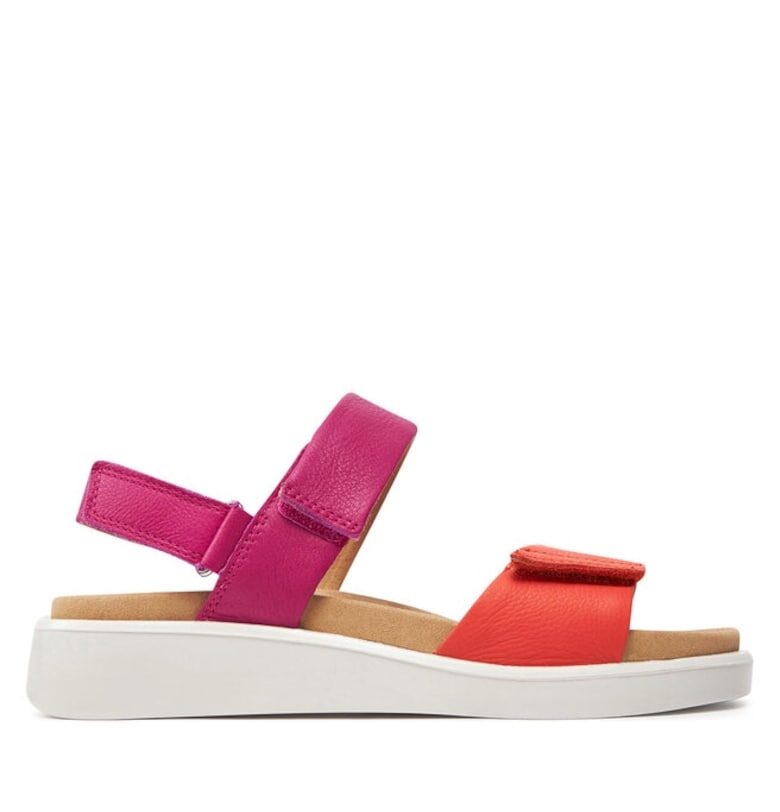 Дамски сандали  303784614 - Естествена кожа - Оранжев Ara