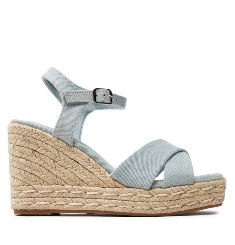 Дамски сандали  303870430 - Текстил - Син Refresh