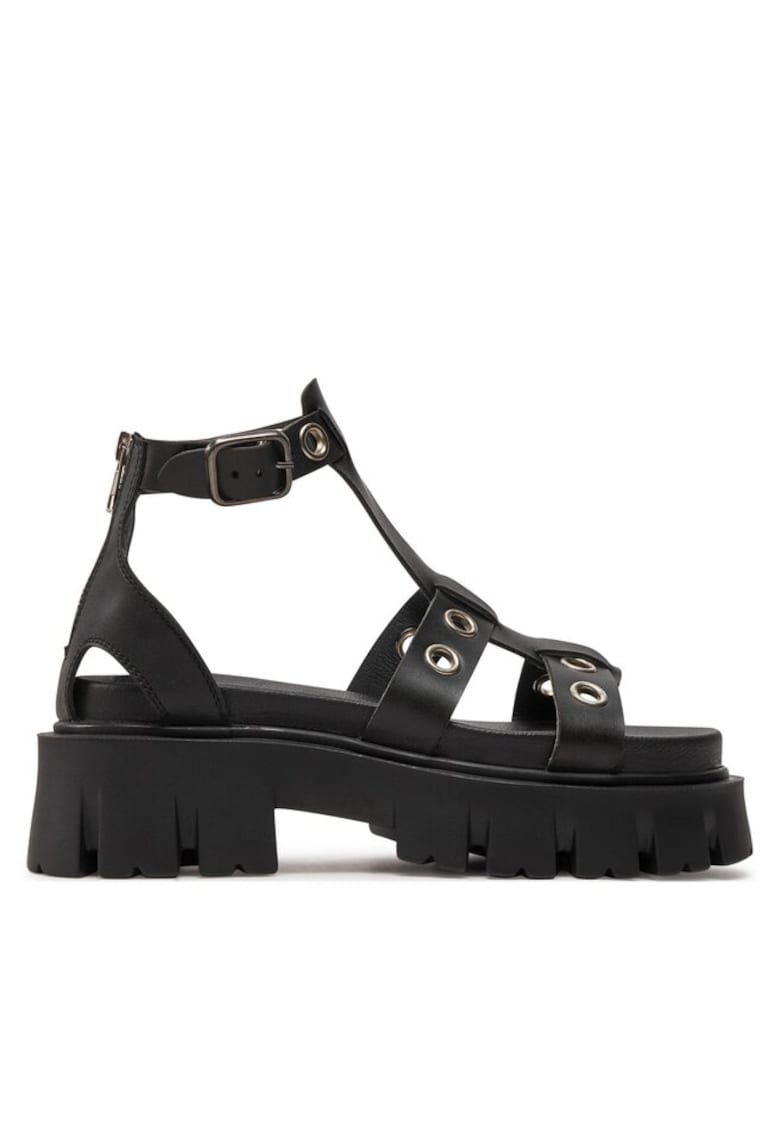 Дамски сандали 303967963 - Екокожа - Черни Altercore