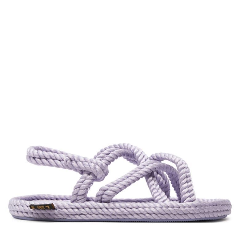 Дамски сандали -  30407640438 - Еко кожа - Лилави Bohonomad