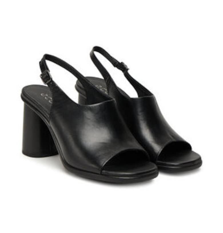 Дамски сандали -  305352729 - естествена кожа - черен Ecco