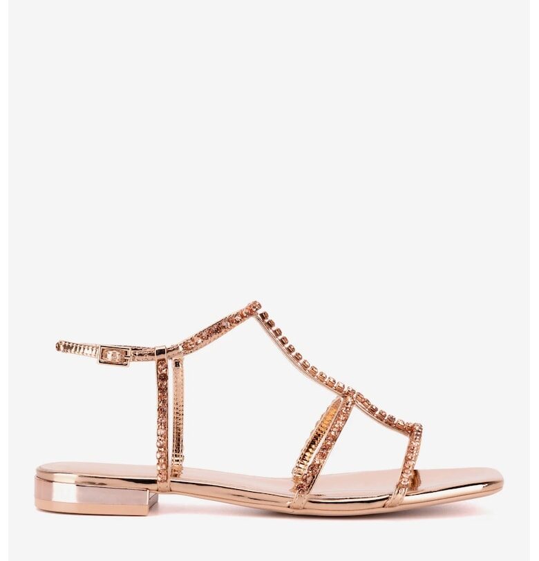 Дамски сандали  5905588373919 - Естествена кожа - Розов BADURA