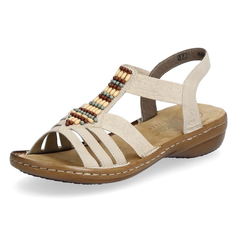 Дамски сандали 60851 62 - Бежов Rieker