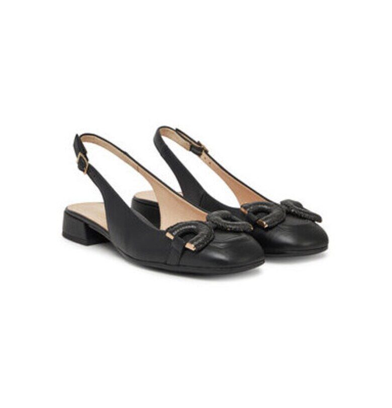 Дамски сандали - 62.243.57 -  Естествена кожа - Черен Gabor