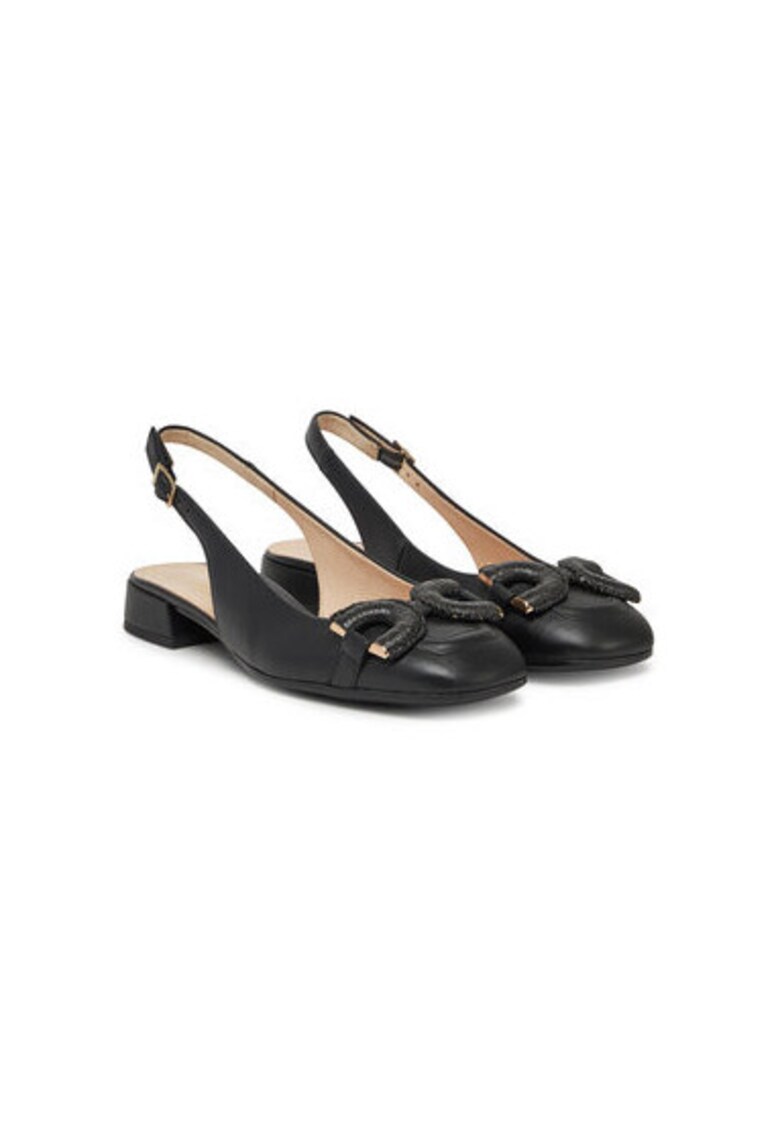 Дамски сандали - 62.243.57 - Естествена кожа - Черен Gabor