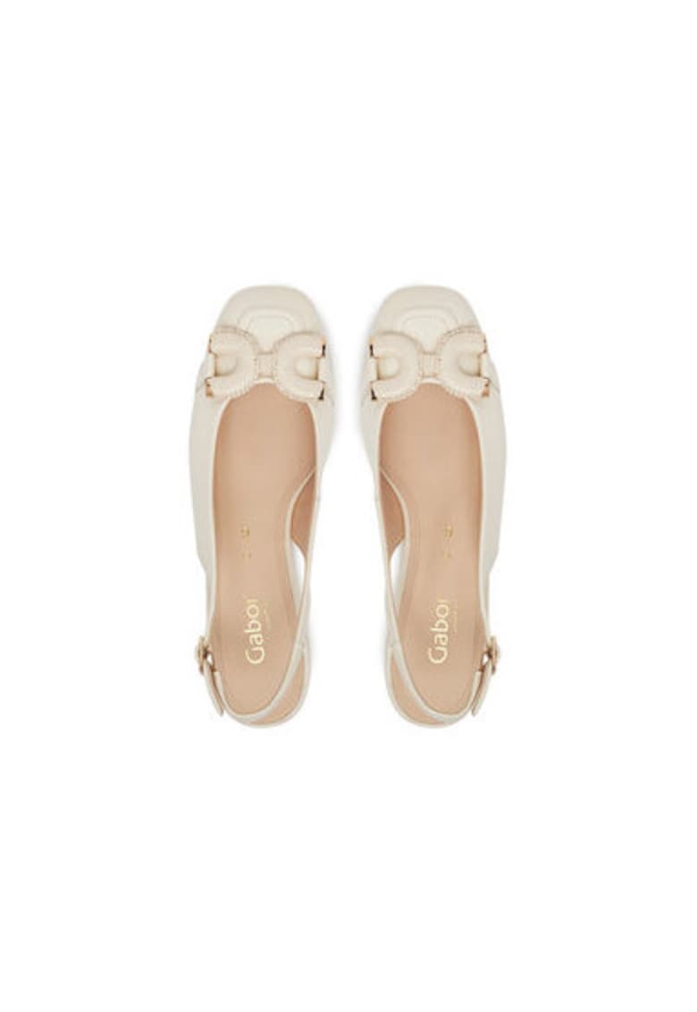 Дамски сандали - 62.243.90 - Естествена кожа - Бял Gabor