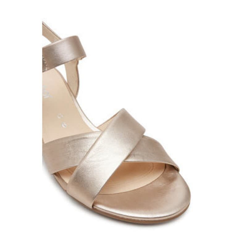 Дамски сандали - 62.913.82 -  Естествена кожа - Златист Gabor