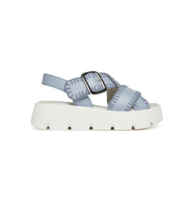 Дамски сандали - 64.751.26 -  Естествена кожа - Син Gabor