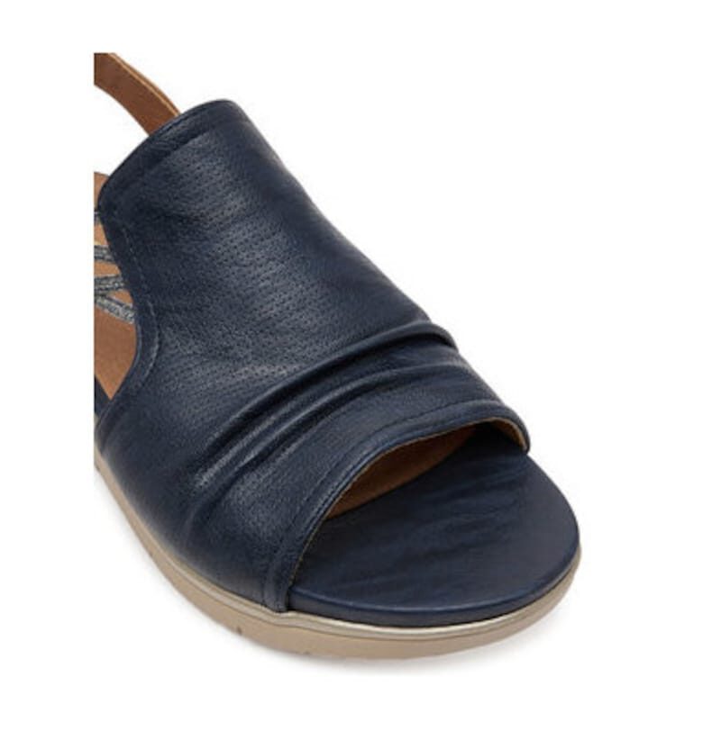 Дамски сандали - 8-28271-44 830 - Jana - Екокожа - Тъмносин Jana Shoes