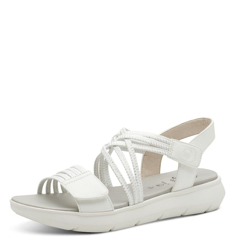 Дамски сандали 8 28766 42 - Бял Jana Shoes