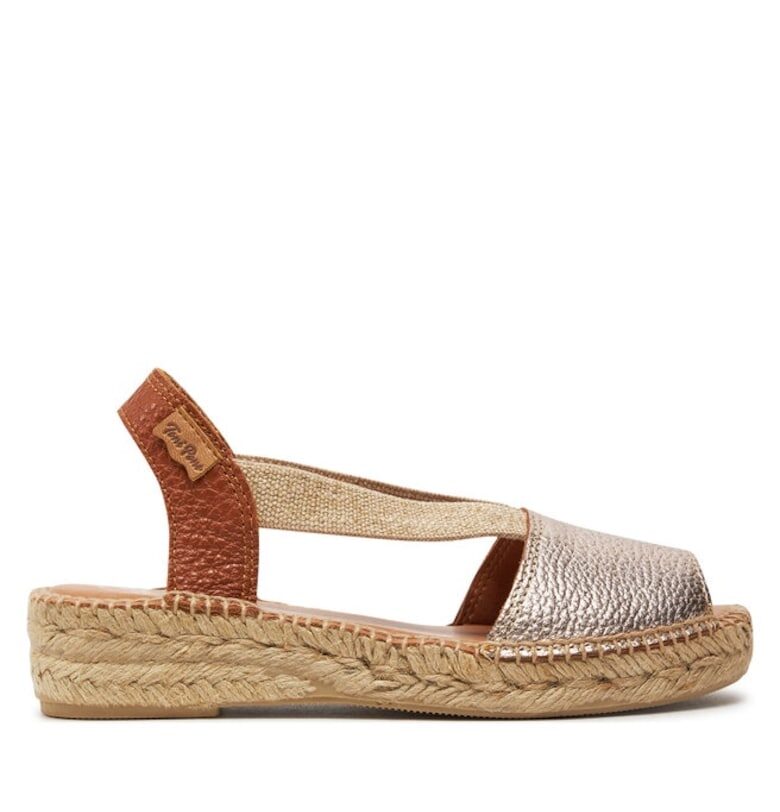 Дамски сандали  81005 - Естествена кожа - Златист - Златист Toni Pons