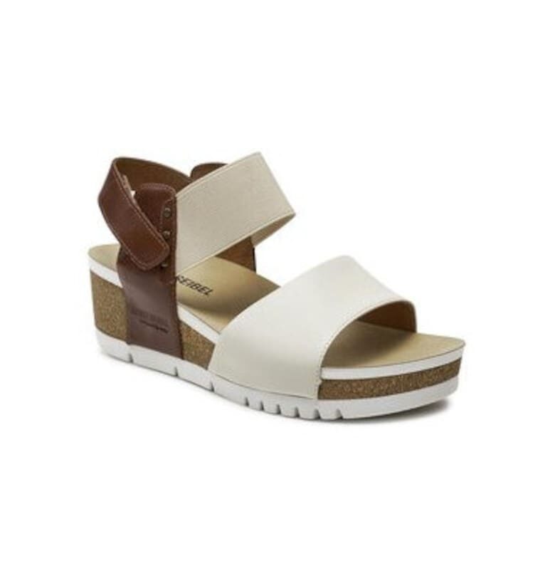 Дамски сандали  83509 - Естествена кожа - Бежов Josef Seibel