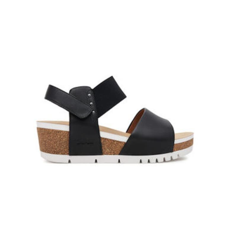 Дамски сандали - 83509 -  Естествена кожа - Черен Josef Seibel