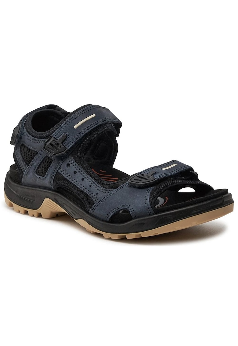 Дамски сандали - 871324 - Естествена кожа - тъмносини Ecco