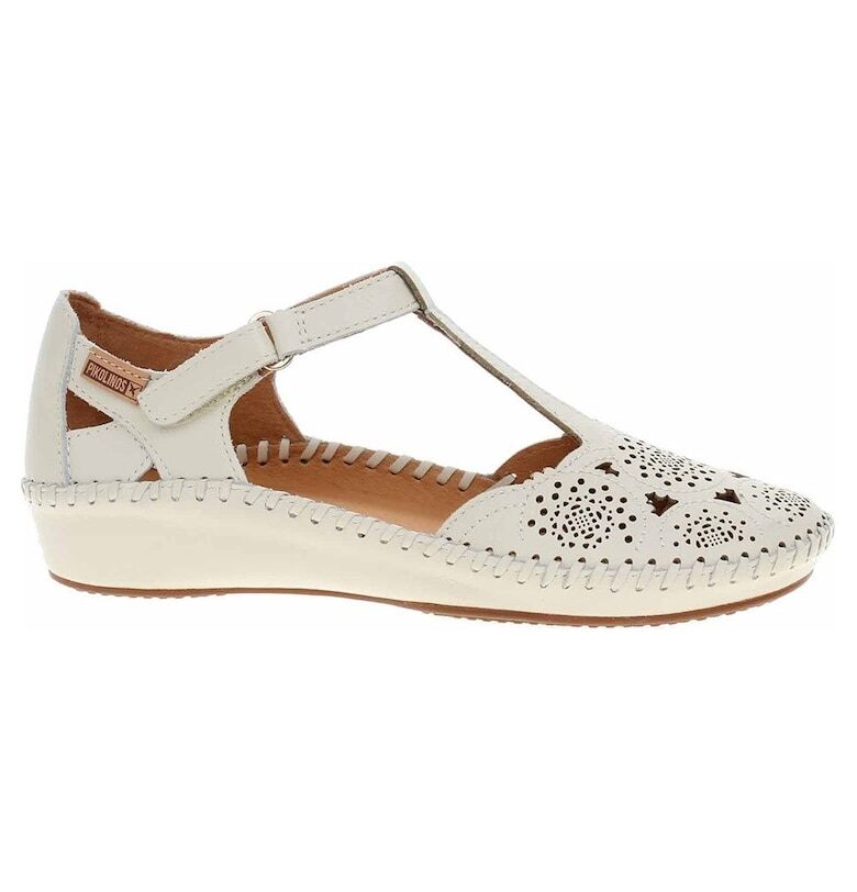 Дамски сандали -  879759 - Естествена кожа - Крем Pikolinos