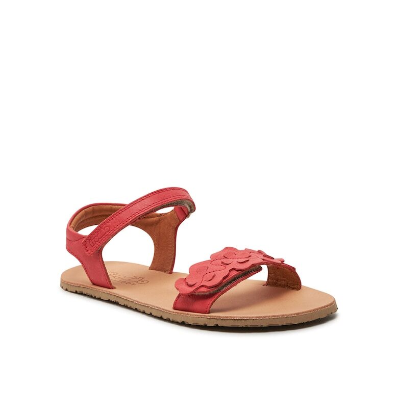 Дамски сандали -  888602 - Естествена кожа - Червени Froddo