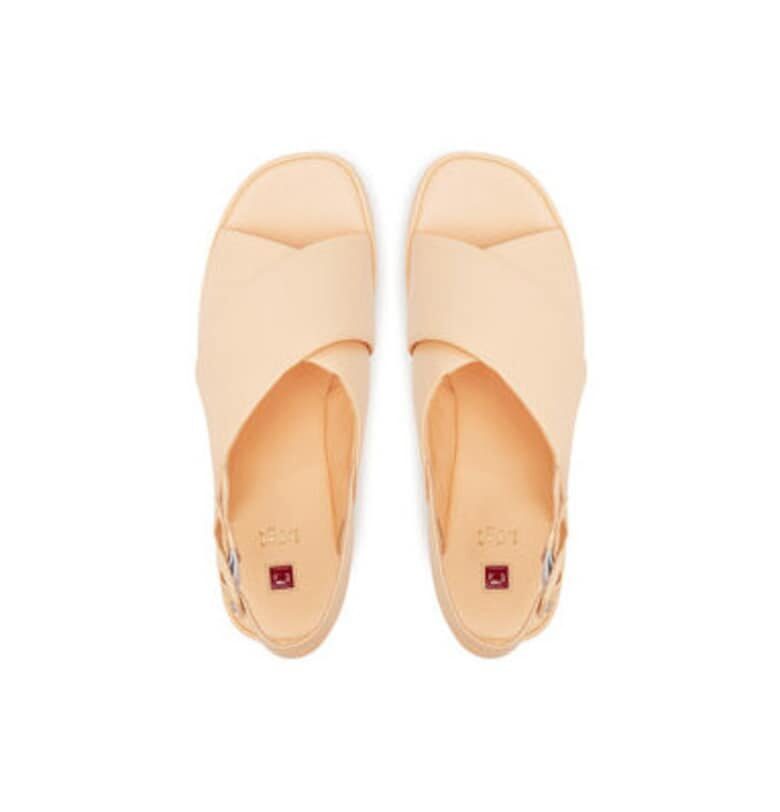 Дамски сандали - 9-102500-89000 - Hogl - Естествена кожа - Екрю Hoegl