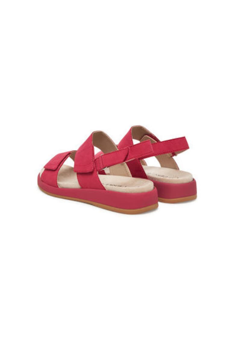 Дамски сандали - 9-28207-44 - Естествена кожа - Розово Caprice