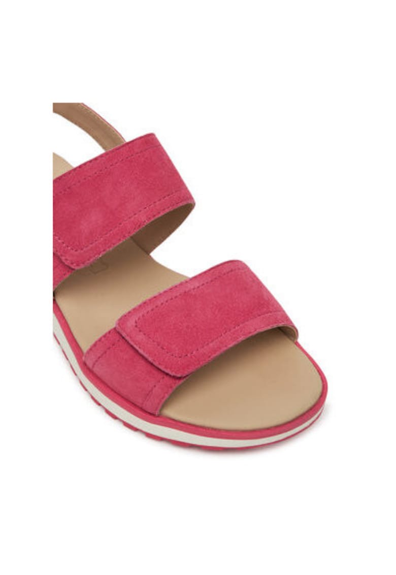 Дамски сандали - 9-28708-44 - Естествена кожа - Розов - Розово Caprice