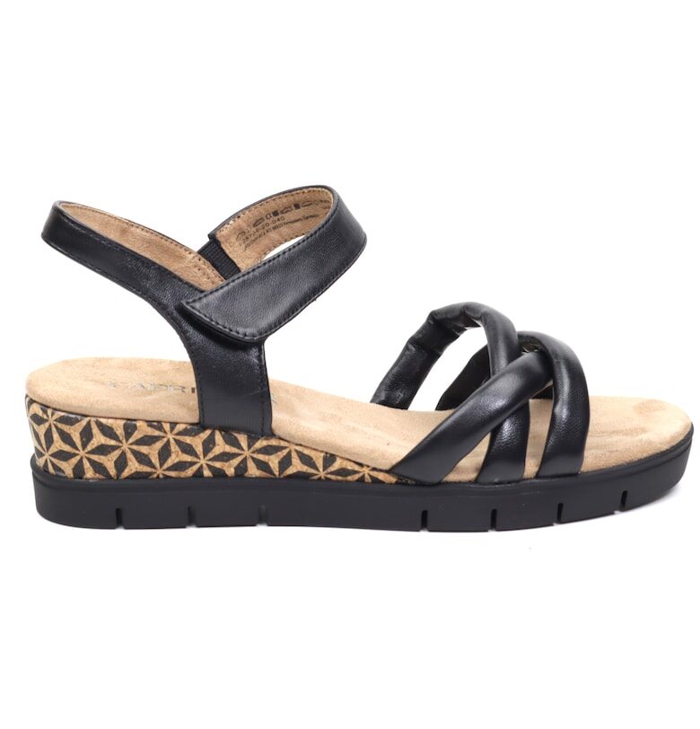 Дамски сандали 9 28709 20 черни Caprice