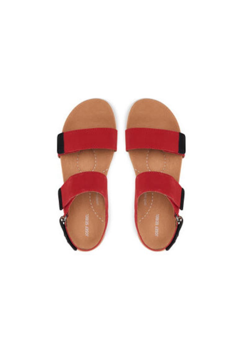 Дамски сандали - 97304 - Естествена кожа - Червен Josef Seibel